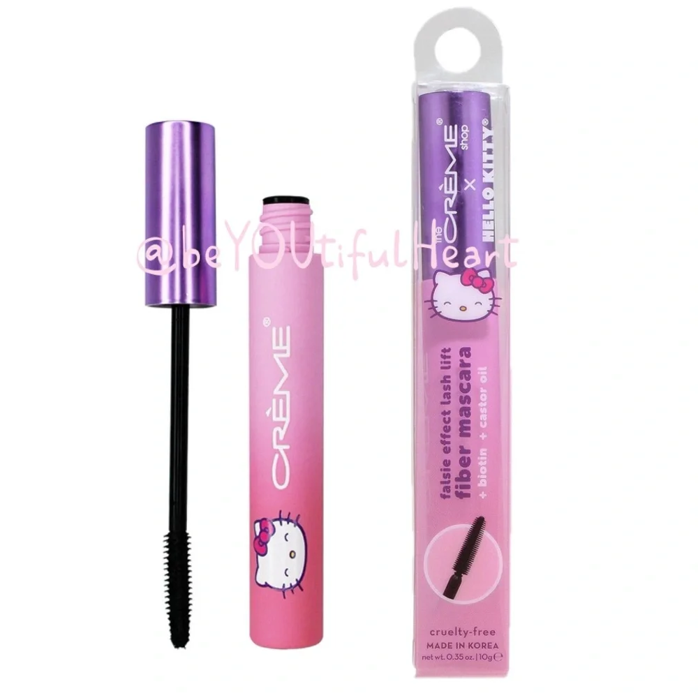 The Creme Shop x Hello Kitty Falsie Effect Lash Lift Fiber Mascara in Black 10 g